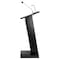 Oklahoma Sound Sound Lectern, 46.5 in H, Black ZED - alternate 6